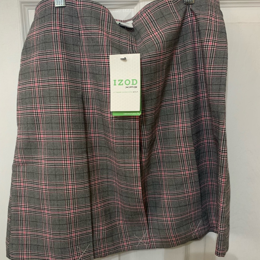 NWT Izod pleated golf skirt